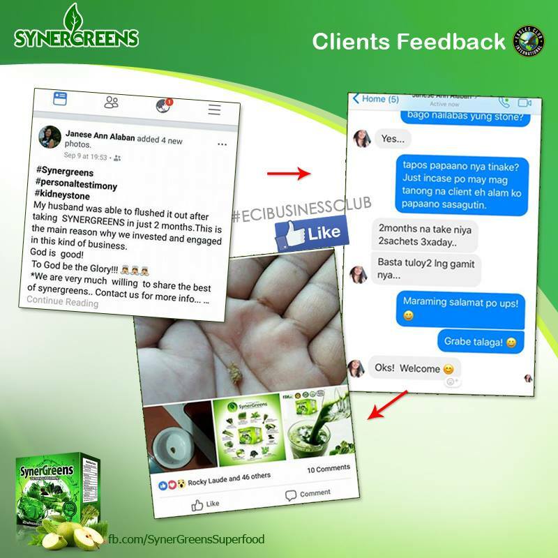 syner greens feedback