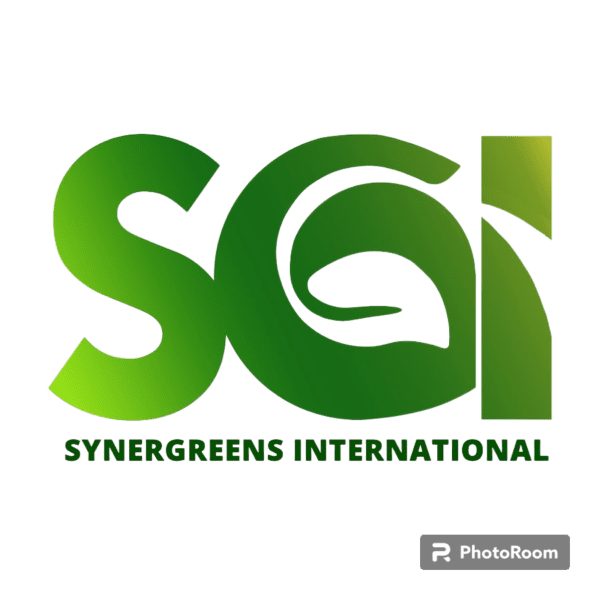 footer logo for the Synergreens International Team